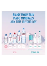 إيفيان مياه طبيعية معدنية بسعة 330 ملل، عبوة تحتوي على 24.