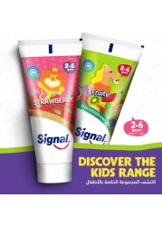 Signal Kids Toothpaste Strawberry Prevents Tooth Cavities for 2-6 years 50ml