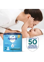 Aptamil Advance Follow On Milk Formula Palm Oil Free Stage 2 From 6 To 12 months 400g