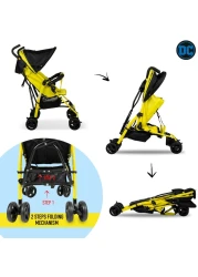 Warner Bros Batman Printed Adventure Stroller With Storage Cabin 3-36 months Multicolour