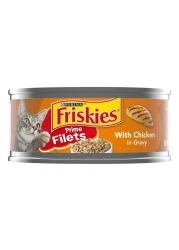 Purina Friskies Prime Chicken Flavour Wet Food Filets for Cat, 156g