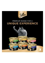 Sheba Cat Food Tuna &amp; Salmon, 85g Can (Pack of 6)