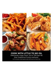 نينجا مقلاة هوائية 4 في 1 برو AF140ME سعة 4.7 لتر - أسود