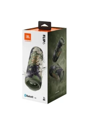 جي بي إل فليب 6 IP67 مكبر صوت بالبلوتوث محمول مقاوم للماء مع صوت قوي وباس عميق - سكواد