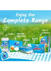 Kiri Spreadable Cream Cheese Squares 36 Portions 648g