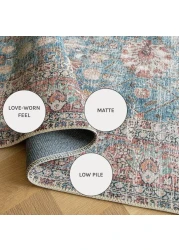 Vince Sky 150 x 80 cm Carpet Knot Home Designer Rug for Bedroom Living Dining Room Office Soft Non-slip Area Textile Decor