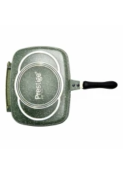 Prestige Essential Cast Aluminium Double Fry Pan 32cm