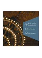 إليكترولوكس E14 ليد مصباح شمعة 5.4 واط أبيض دافئ