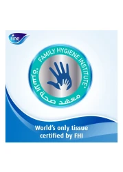 فاين التأمل عود ملكي مناديل الوجه بطبقتين 120 منديل حزمة من 5