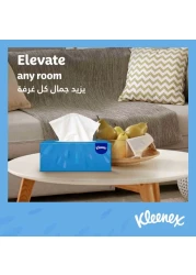 Kleenex Daily Care Facial Tissue Box 2 Ply 190 Tissues Pack of 5