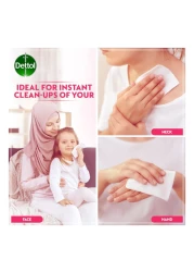 Dettol Skincare Anti-Bacterial Wipes White 10 Wipes Pack of 3
