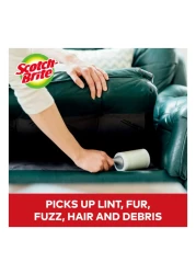 Scotch-Brite Lint Roller With 30 Sheets Black 4.55m