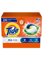Tide Wow All-In-1 Laundry Detergent 15 Pods