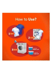 تايد كور + باور جل منظف سائل ناعم نسيم الأزهار 1.8 لتر حزمة من 2