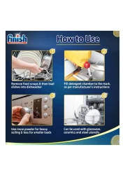 Finish Classic Lemon Dishwashing Powder 2.5kg