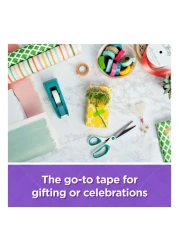 سكوتش شريط تغليف الهدايا مع موزع 15 0.75x650 بوصة 3M