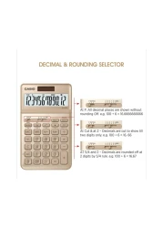 Casio Premium And Stylish Desktop Calculator JW-200SC
