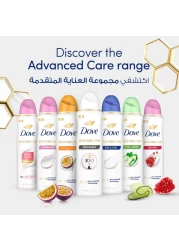 Dove Advanced Care Antiperspirant Deodorant Spray Invisible150ml