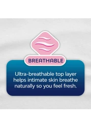 نانا نايت فوط صحية طويلة جدا رفيعة للغاية بأجنحة 16 فوطة