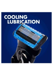 جيليت بروشيلد 5 تشيل تعبئة شفرات لماكينة الحلاقة 4 قطع