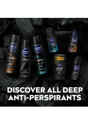 نيڤيا مزيل للعرق للرجال ديب دراي آند كلين فيل حماية ضد البكتيريا ستيك 50 مل