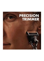 Gillette Mach 3 Turbo Men's Razor Blade Refills Blue 12 PCS