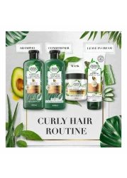 هربل إيسنسز شامبو مرطب بالصبار الفعال + زيت الأفوكادو للشعر الكيرلي+ صبار فعال + زيت أفوكادو سي 400 ملل