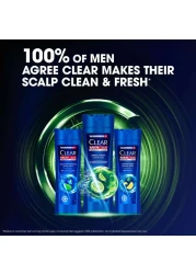 شامبو وبلسم كلير ٢في١ للرجال، شامبو ضد القشرة، هيربال إنفيوجن، شعر ١٠٠٪ بدون قشرة^، وفروة رأس مغذاة، 200 مل