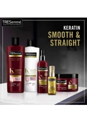 تريسمي شامبو نعومة وإنسيابية الكيراتين بزيت الأرغان إستمتعي بالتحكم بالتطاير حتى 72 ساعة 400 ملل