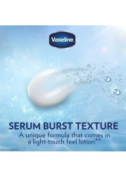 Vaseline Essential Even Tone Body Lotion Smooth Radiance Gluta-Hya Serum Burst 200ml