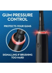 أورال - بي برو كلين 3 3000 فرشاة أسنان كهربائية - أسود