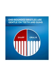 أورال بي بولسار 3D وايت للتبييض فرشاة الأسنان اليدوية مع بطارية