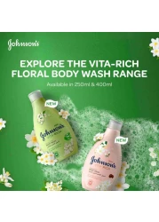 Johnson's Pampering Body Wash 400ml+250ml