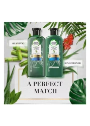 Herbal Essences Hair Strengthening Sulfate Free Potent Aloe Vera + Bamboo Natural Shampoo for Dry Hair And Hair Hydrate 400ml