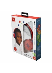 JBL JR310 Wired Headphone Volume Control Over-Ear For Kids Red