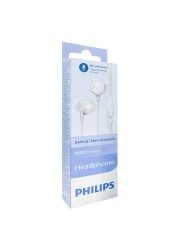 Philips 1000 Series Wired In-Ear Headphones TAUE101BK White