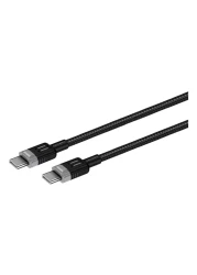 سيلايريز شاحن غان 2 بيدي باللون الأسود بقدرة 45 وات مع كابل شحن باللون الأسود بقدرة 60 وات