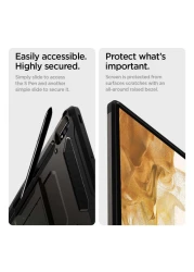 Spigen Tough Armor Pro Case For Samsung Galaxy Tab S8 S7 Gunmetal