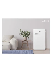 ميديا ثلاجة صغيرة بباب واحد MDRD142SLE01 أبيض 93 لتر