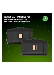Snakebyte Power Pack X Batteries for Xbox One S and X Series Black 1.100mAh