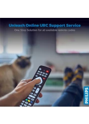 Philips Replacement Universal Remote Control SRP2018/10 Black