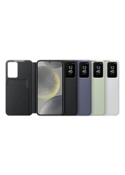 Samsung Smart View Wallet Case Cover for Galaxy S24+ White