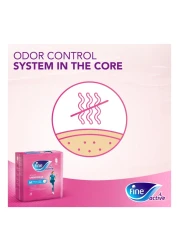 Fine Active Female Postpartum Diapers Medium Size Pack Of 12 Pull-Ups