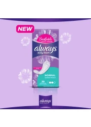 أولويز فوط يومية مبطنة داخلية عادية لحماية مريحة يومية 80 بطانية