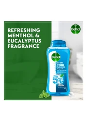 ديتول كول غسول جسم مضاد للبكتيريا بالنعناع والبرغموت -أزرق 500 ملل + 250 ملل.