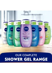 NIVEA Shower Gel Body Wash Lemongrass &amp; Oil 250ml Pack of 3
