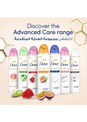 Dove Advanced Care Antiperspirant Deodorant Spray, Passion Fruit &amp; Lemongrass, 150ml