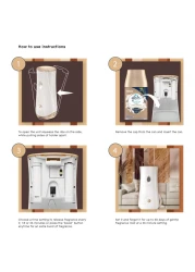 غلايد حامل بخاخ أوتوماتيكي مع معطر الجو برائحة نعومة الفانيلا 269 ملل