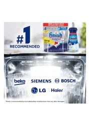 Finish Powerball Quantum All In 1 Lemon Sparkle Dishwasher Detergent 40 Tablets