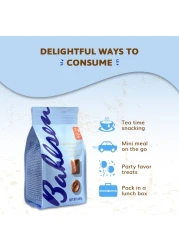 باهلسن وافليتين لفائف مغطاة بشوكولاته الحليب بحجم صغير 100 غرام